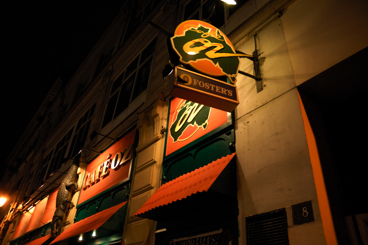 Les Café Oz à Paris.