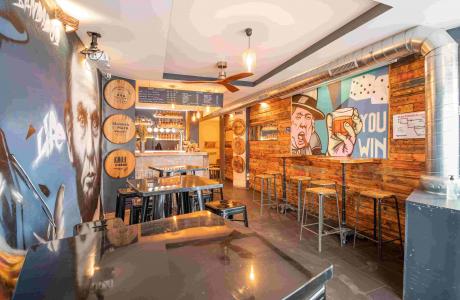 Le Bar le Dagobert à Paris 18 - L'ensemble du bar