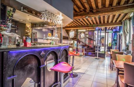 Le Bar-Pub la Taverne du Perroquet Bourré à Lyon 1 - Le long du bar