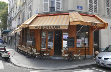Le Bar le Au Bon Coin à Paris 20 - La devanture