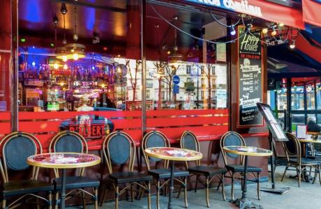 Le Bar-Restaurant le Café d'Albert Montmartre à Paris 18 - La terrasse