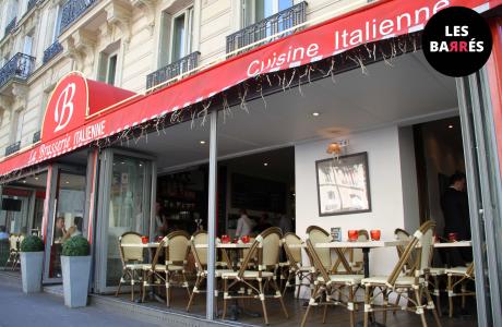 Le Bar-Restaurant la Brasserie Italienne à Paris 16 - La terrasse