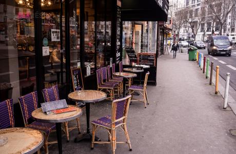 Le Bar-Restaurant le Café d'Albert Charonne à Paris 11 - La terrasse