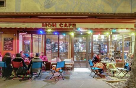Le restaurant Mon Café à Paris 12 - La terrasse