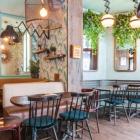 Le Bar-Restaurant le comptoir des frangins à Paris 2 - Le fond du rez-de-chaussée