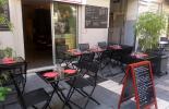 Le Bar-restaurant l'Ardoise Rouge à Nice - La terrasse