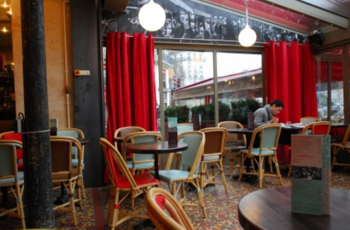 Le Bar-Restaurant le Café des phares à Paris 4 - L'intérieur du café