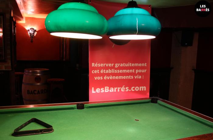 Le Bar-Pub le McBride's Irish Pub à Paris 1 - La Salle avec billard