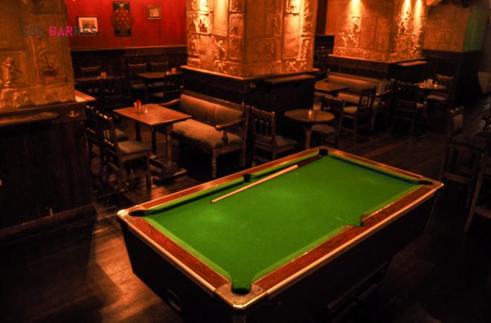 La Bar-Pub le Corcoran's Bastille à Paris 11 - Le billiard