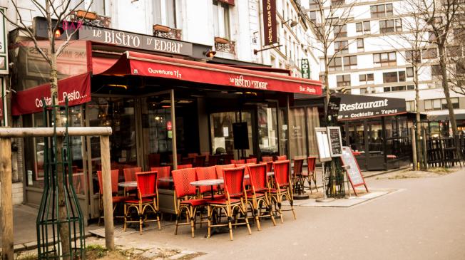 Le Bar-Pub le Bistro d'Edgar à Paris 14 - La devanture
