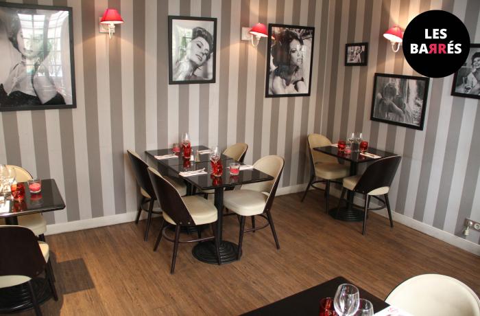 Le Bar-Restaurant la Brasserie Italienne à Paris 16 - La salle privative
