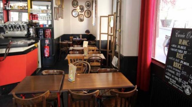Le Bar-Restaurant le Café Custine à Paris 18 - La salle