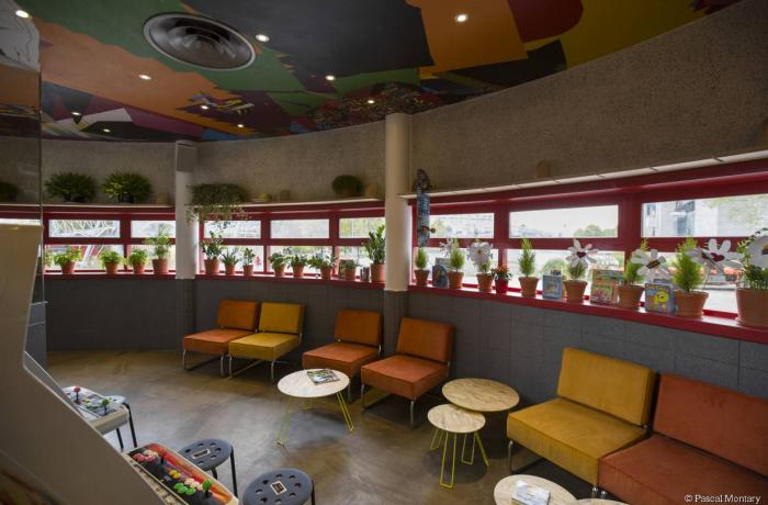 Le Bar-Restaurant le A la Folie à Paris 19 - L'étage privatisable