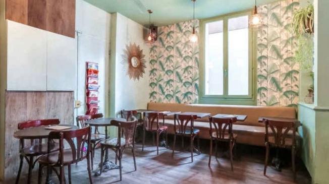 Le Bar-Restaurant le comptoir des frangins à Paris 2 - L'espace de la cave