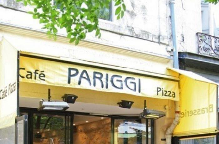 Le Bar-Restaurant le Pariggi à Paris 1 - La devanture