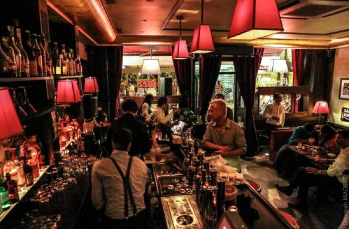 Le Bar-Restaurant le 3D à Paris 2 - Le rez-de-chaussée