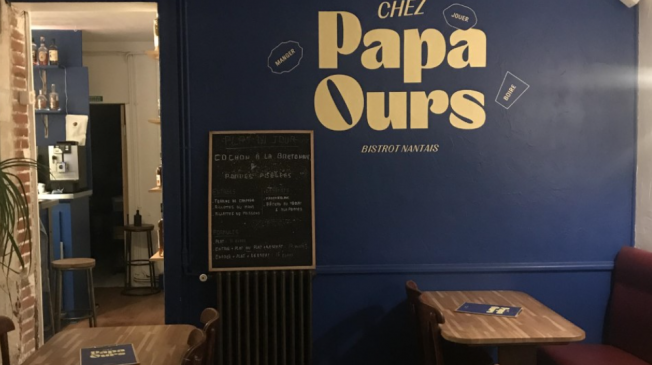 Réserver ou Privatiser Bar Restaurant Bistrot Nantes Chez PapaOurs - afterwork