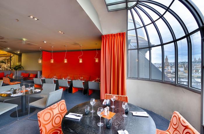 Le Bar-Restaurant la Brasserie du Printemps à Paris 9 - La vue