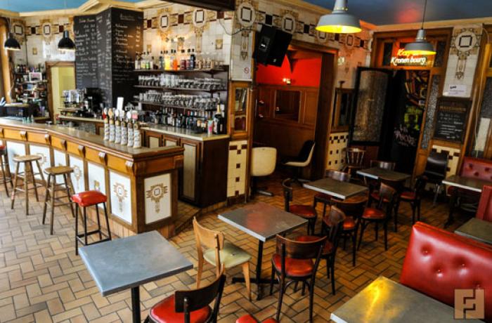 Le Bar-Restaurant le Café Jean à Lille - Le rez-de-chaussée