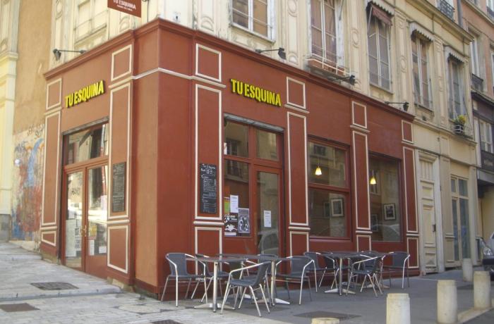 Le Bar-Restaurant le Tu Esquina à Lyon 1 - La terrasse