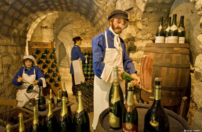 La salle le Musée du vin à Paris 16 - Champagne