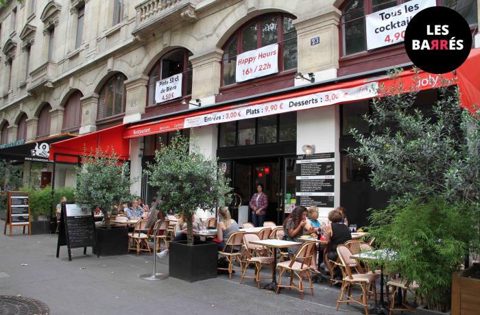 Le Bar-Restaurant le Café Joly à Paris 1 - La terrasse