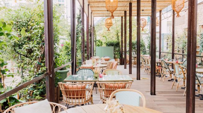 Réserver Privatiser restaurant bar Les Belles Plantes Paris 5 - La Terrasse