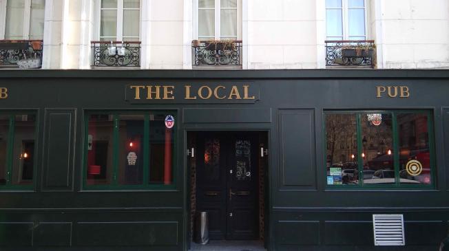 Le Bar-Pub The Local à Paris 5 - La devanture