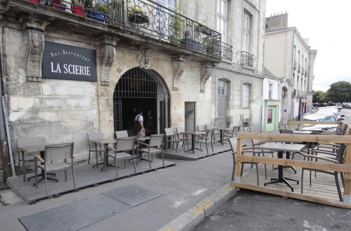 Le Bar-Pub la Scierie à Nantes - La terrasse