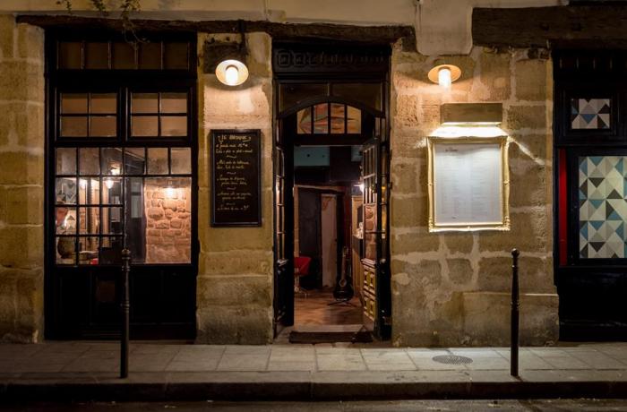 Le Bar-Restaurant le Braque à Paris 3 - La devanture