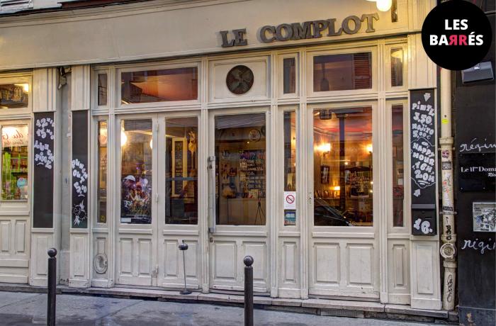 30 Rue Des Trois Bornes 75011 Paris Bar Le Complot à Paris - Réserver avec LesBarrés
