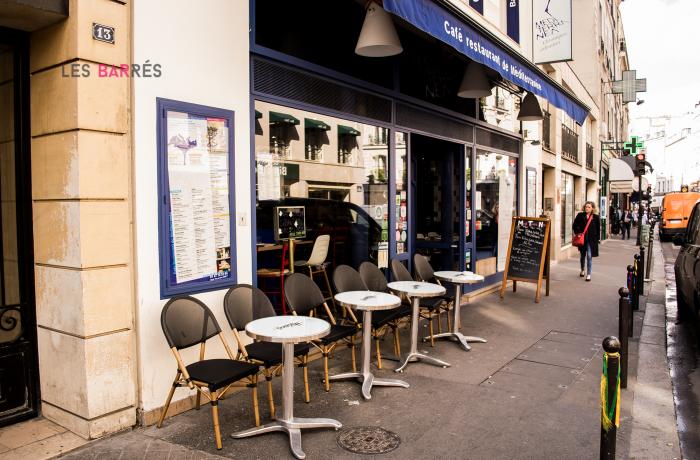 Le restaurant Medi Terra Nea à Paris 9 – La devanture