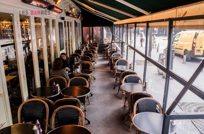 Le Bar-Restaurant le Fuxia Saint-Honoré à Paris 1 - La terrasse