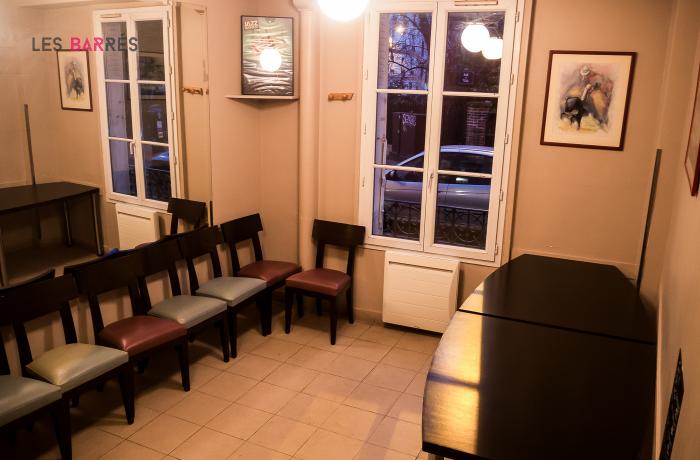 Le Bar-Restaurant le Cachiquet à Paris 12 - La salle du fond modulable