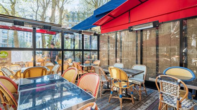 Privatiser la terrasse fermée du bar/restaurant la terrasse Mirabeau