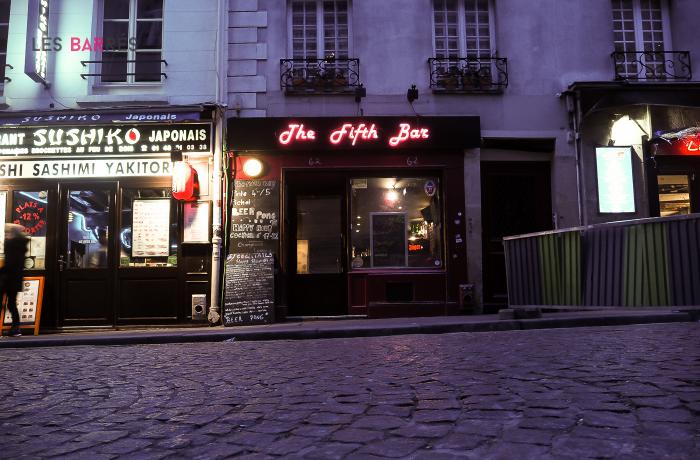 Le Bar-Pub le Fifth Bar à Paris 5 - La devanture