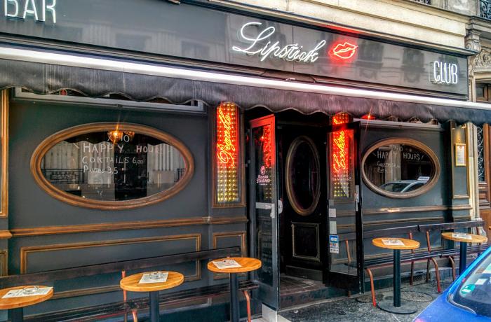 La Bar-Pub le Lipstick à Paris 9 - La devanture