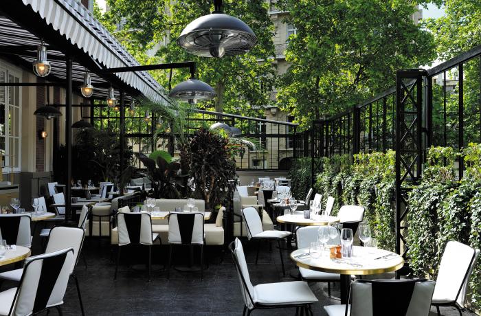 Le Bar-Restaurant la Gare à Paris 16 - La terrasse