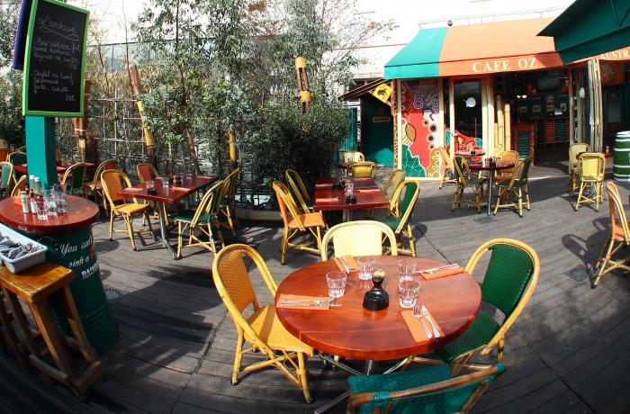 Le Bar-Restaurant le Café OZ Denfert-Rochereau à Paris 14 - Parfait pour les beaux jours