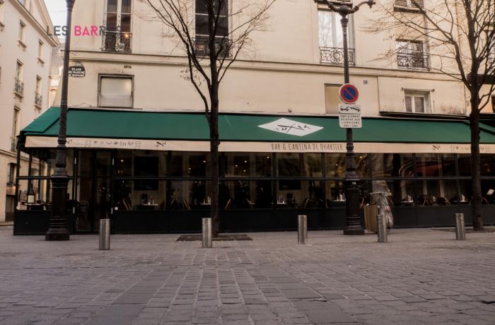 Le Bar-Restaurant le Fuxia Saint-Honoré à Paris 1 - La devanture