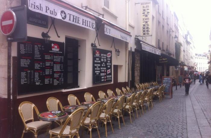 Le Bar-Pub The Time Out Mouffetard à Paris 5 - La terrasse