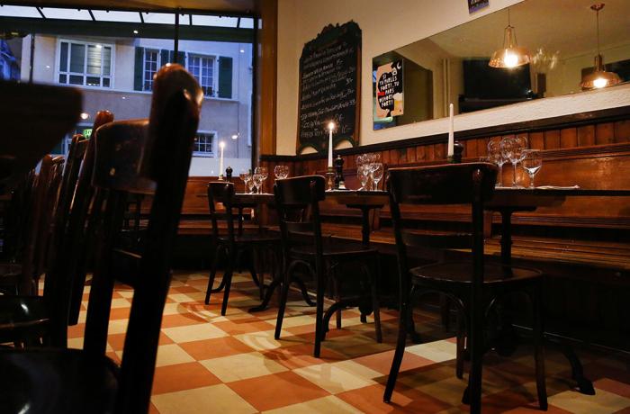 Le Bar-Restaurant le Café de l'Odéon à Genève - Le rez-de-chaussée