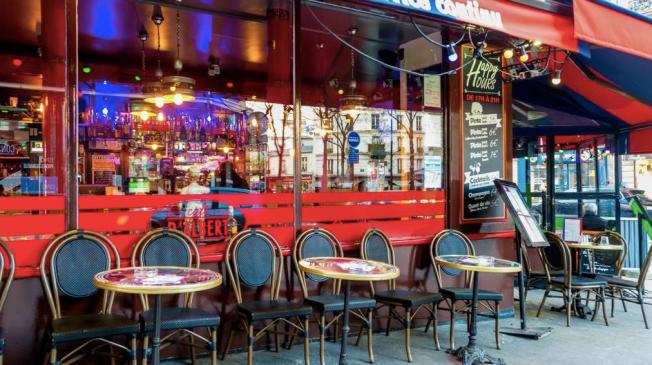 Le Bar-Restaurant le Café d'Albert Montmartre à Paris 18 - La terrasse