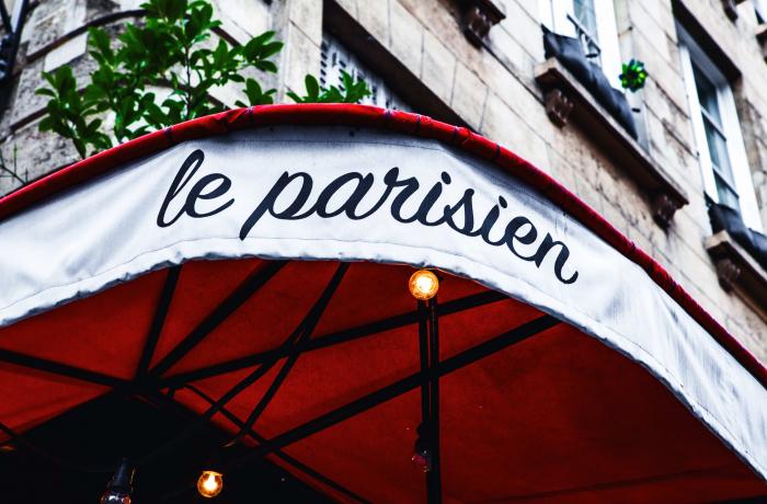 Le Bar-Restaurant le Parisien à Paris 3 - La devanture