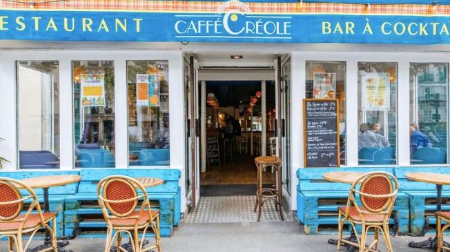 Le Bar-Restaurant le Caffé Créole à Paris 11 - La salle
