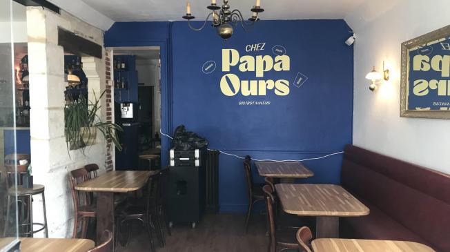 Réserver ou Privatiser Bar Restaurant Bistrot Nantes Chez PapaOurs - Le bar
