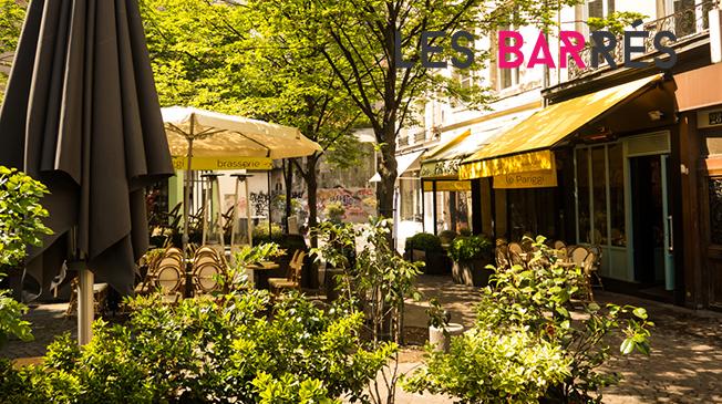 Le Bar-Restaurant l'Atelier Popeille à Paris 1 - La terrasse