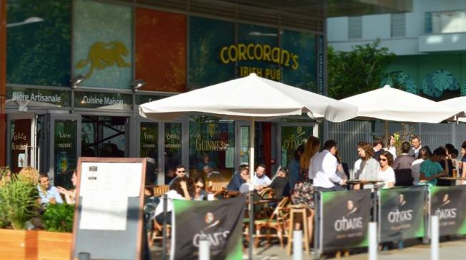 La Bar-Pub le Corcoran's à Boulogne-Billancourt - La terrasse