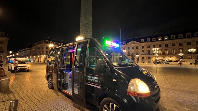 Minibus de location pour soirée d'anniversaire à Paris