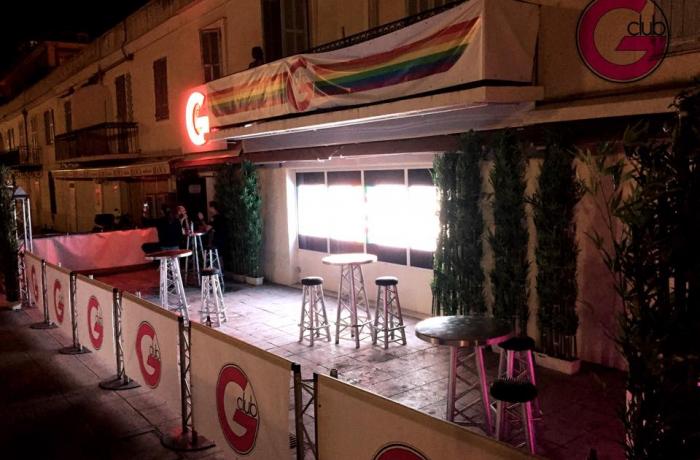 Le Bar-Club le G-Club à Nice - L'extérieur